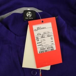 PS Paul Smith ハート柄切替 ニット カーディガン XL ネイビー /MY OS