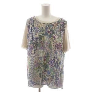 LIBERTY フラワーTシャツ 44 マルチカラー 半袖 /AZ