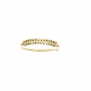 AHKAH K18YG 0.09ct レーシアリング 7号