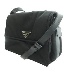 PRADA Re-Nylon ラージ パデッド ショルダーバッグ ブラック
