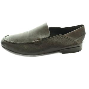 Ermenegildo Zegna スリッポンローファー シューズ US8.5 茶 ブラウン /SS OS