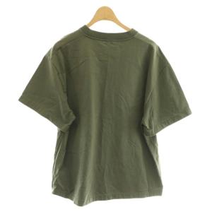 JIL SANDER T-SHIRT CN SS カットソー M カーキ J02GC0001