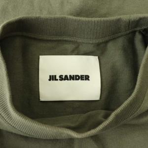 JIL SANDER T-SHIRT CN SS カットソー M カーキ J02GC0001