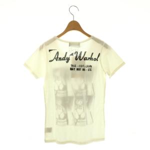 ANDY WARHOL by HYSTERIC GLAMOUR テディベア 半袖Tシャツ カットソー F ダーティーホワイト /DF OS
