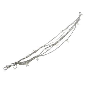 HYSTERIC GLAMOUR ウォレットチェーン スターモチーフ シルバーカラー