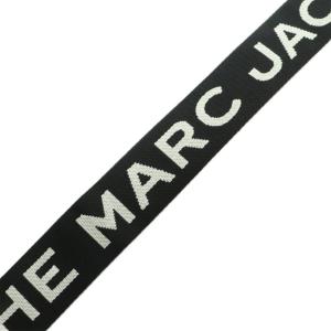 MARC JACOBS ショルダーストラップ ロゴ 黒 白 /MI OS