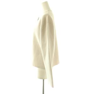 IENA 25AW ダブルフェイススナップカーディガン ニット カシミヤ混 ライトグレージュ /ES OS