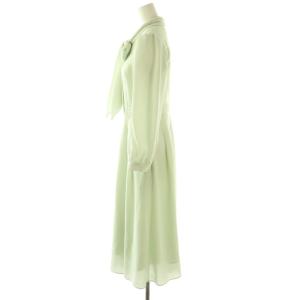 TOCCA 26SS PROMISE RIBBON ROSETTE ワンピース ロング 0 ライトグリーン SH /SY