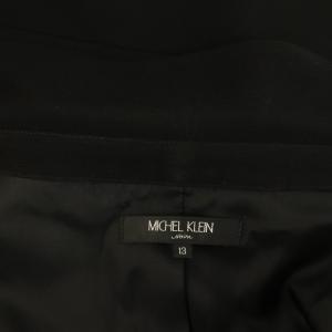 MICHEL KLEIN Noire ブラックフォーマル アンサンブル ワンピースセットアップ ジャケット リボン 13 ブラック