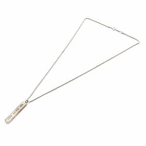 TIFFANY&Co. ナローバー 925 ネックレス ペンダント シルバー /SR OH