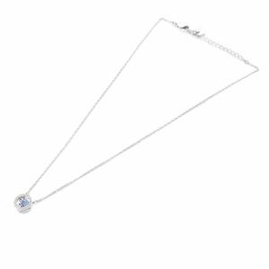 SWAROVSKI SV sparkling dance ネックレス ペンダント シルバー色 水色 ライトブルー /SR SH