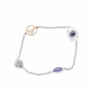 SV EVIL EYE STRAND ブレスレット シルバー色 /SR SH