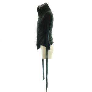 Rick Owens コットンニットブルゾン I38 ネイビー