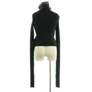 Rick Owens コットンニットブルゾン I38 ネイビー