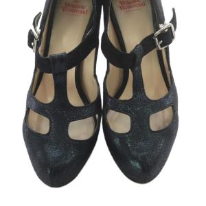 Vivienne Westwood ベルトハイヒールサンダル 36 グリーン