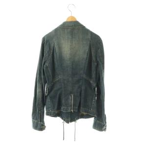 SPORTMAX CODE デニムジャケット テーラードジャケット 44 ネイビー /DF OS