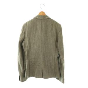 MAX MARA WEEKEND LINE ヘリンボーン テーラードジャケット 42 L ベージュ 黒 /SY OS