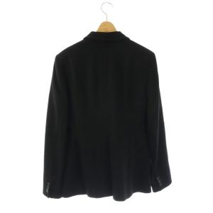 Max Mara 白タグ ウール テーラードジャケット 微起毛 I42 ブラック /ES OS