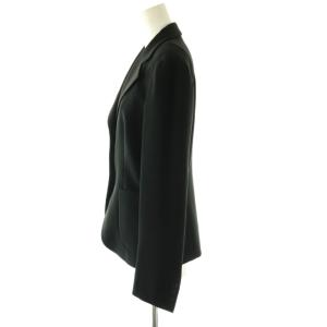 Max Mara 銀タグ テーラードジャケット シングル 42 ブラック /DF OS