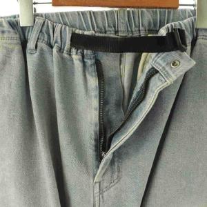 BEAMS 24AW フェード デニム カーゴパンツ ジーンズ S ライトブルー /DF OS