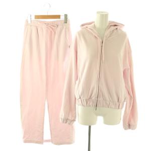 25AW UVカットフーディーパーカー ロングスカート セットアップ F ライトピンク /SY OS