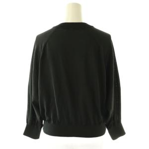 23区 スローニュジュウサンク SLOW 24SS シアー ブルゾン ジャケット ジップアップ 38 ブラック