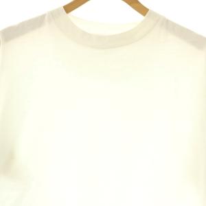 JIL SANDER＋  j40gc0001 ロゴラベルクルーネック半袖Tシャツ カットソー コットン M 白 /NR OS