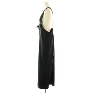 ENFOLD 24SS ストレートジャンパースカート 38 ブラック