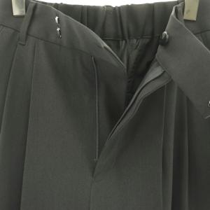 JOURNAL STANDARD L'ESSAGE 25SS エトリオンツイルテーパードパンツ タック 38 グレー /DF OS