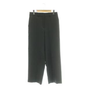 25SS パウダリーストレッチツイル セミワイドパンツ 38 チャコール /DF OS