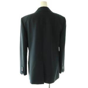Theory 24SS OXFORD WOOL BOXY DB JKT ダブルブレストジャケット テーラード 2 ネイビー