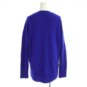 Theory Cashmere Karenia クルーネックニット セーター カシミヤ S 青 ブルー 無地 長袖 /AB