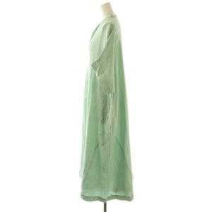 NE QUITTEZ PAS! 24AW Double Gauze Big Shirts Dress ワンピース 半袖 ミントグリーン