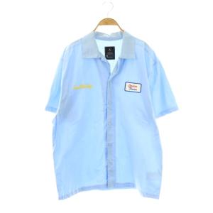 ×UNION JORDAN MECHANIC SHIRT M ライトブルー