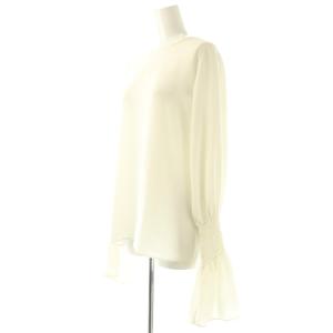 Lisiere L'Appartement Shirring Blouse ブラウス プルオーバー 長袖 オフホワイト /HK OS