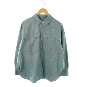 25AW シャンブレーワークシャツ長袖 F ブルー /HK OS