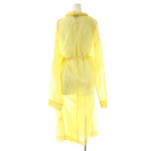 FORTE FORTE フォルテ フォルテ Coat コットンシルクコート ロング シアー 2 イエロー /DO OS