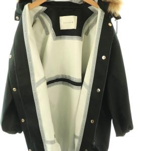 MACKINTOSH パフスリーブドローストリングミリタリーパーカー SKYE 6 ブラック