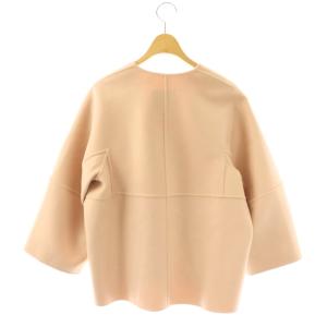 Drawer ウールケヌキVネックジャケット 36 ベージュ