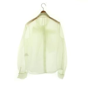 eimy istoire 25SS ボウタイシアーブラウス 長袖 F イエロー /DF OS