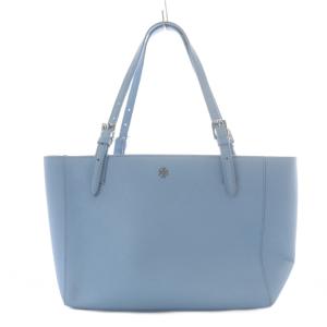 YORK SMALL BACKLE TOTE トートバッグ レザー ブルー /YO6