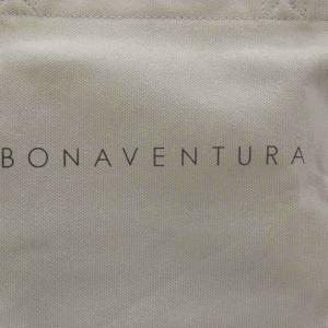 BONAVENTURA トートバッグ ロゴ キャンバス グレー /YO38