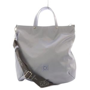 THE CLOUDS NYLON 2way トートバッグ ショルダーバッグ ナイロン ブルー /YO7