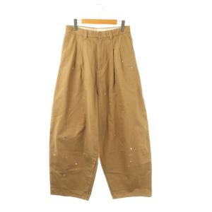 26SS ペイントタックチノパンツ 36 ベージュ WGZ1061202A0005