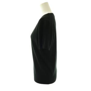 Theory 24AW REGAL WOOL BASIC TEE P ニットTシャツカットソー S ブラック /CX