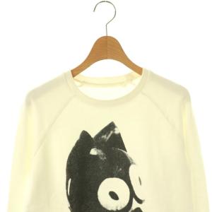 Helmut Lang 03SS archive 本人期 Felix The Cat プリント スウェット 40 ホワイト