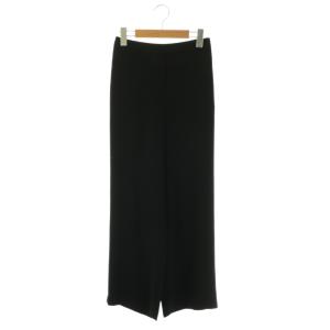 POWDER CREPE WIDE PULL ON N2 イージーパンツ XS ブラック /DF OS