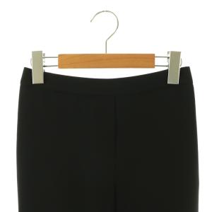 Theory POWDER CREPE WIDE PULL ON N2 イージーパンツ XS ブラック /DF OS