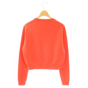 CABaN 23AW コットンカシミヤクルーネックカーディガン ニット 長袖 XS レッドピンク /DO OS