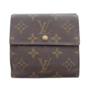 MALLETIER モノグラム Wホック財布 茶色 ブラウン /SR SH OH